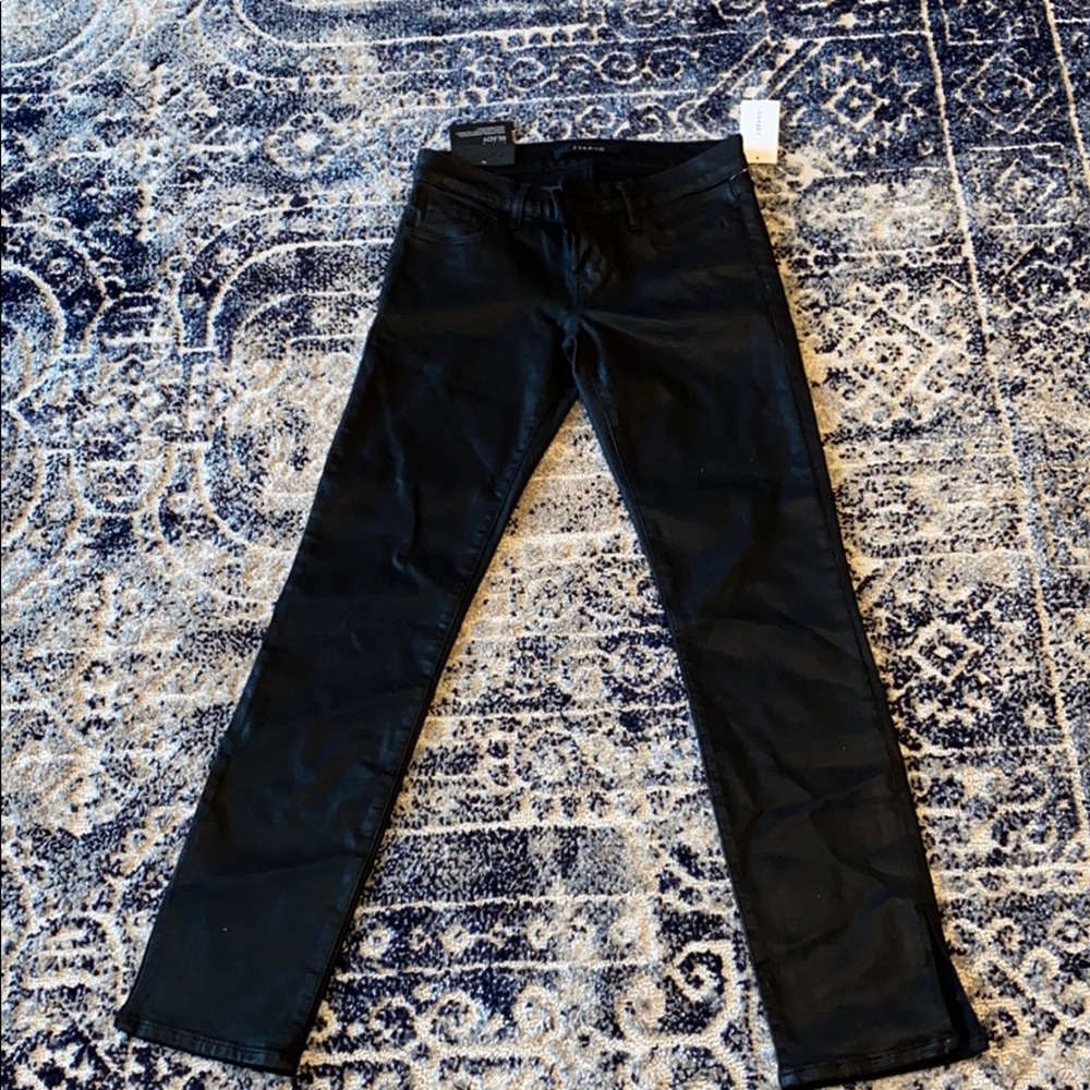 J brand jeans-coated black